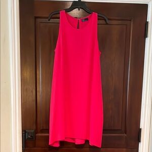 Vintage GAP Hot Pink Sleeveless Dress w/Pockets